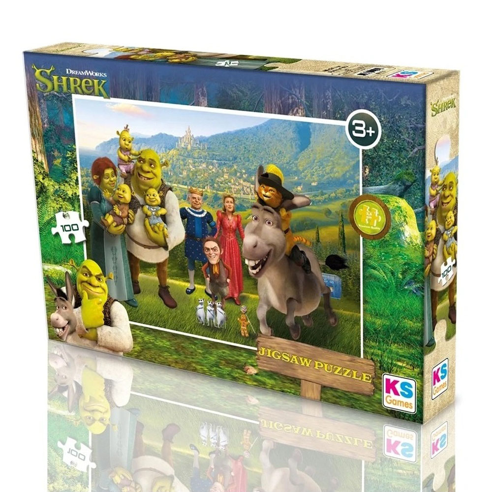 Ks Games Shrek Puzzle 100 Prç.