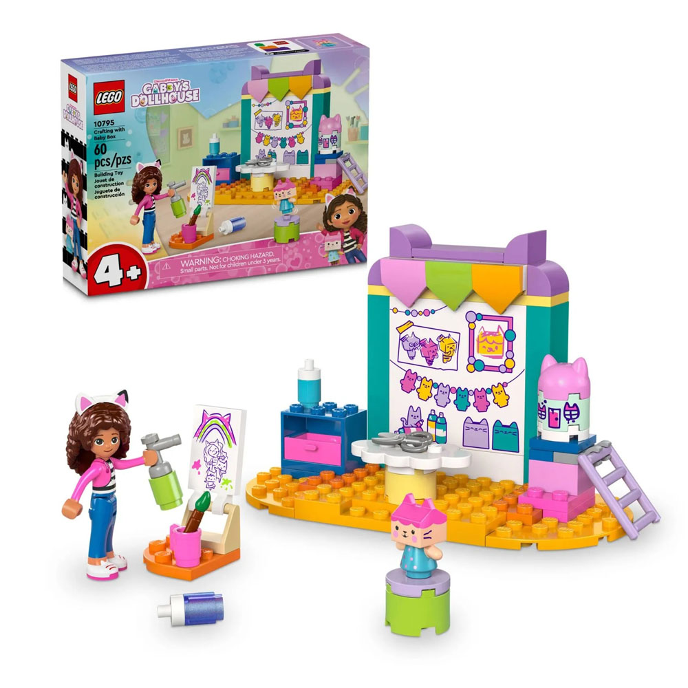 LEGO GABBY’S DOLLHOUSE KARTON YAVRU KEDİ İLE EL SA