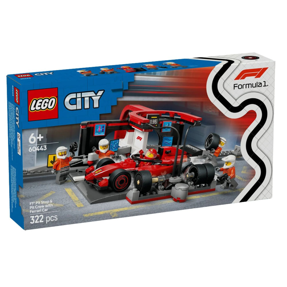LEGO CİTY F1 PİT STOP VE EKİBİ ADR-LSC60443