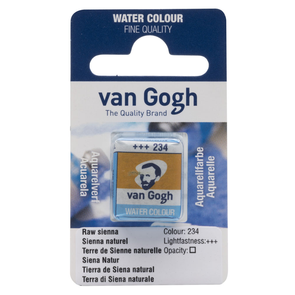 VAN GOGH WATERCOLOUR PAN RAW SİENNA 234