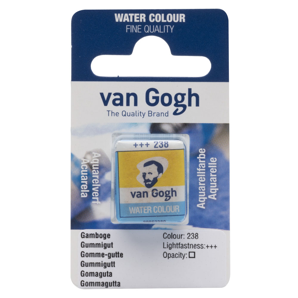 VAN GOGH WATERCOLOUR PAN GAMBOGE 238