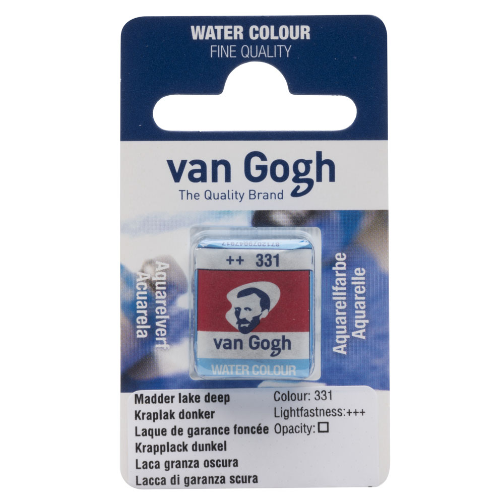VAN GOGH WATERCOLOUR PAN MADDER LAKE DEEP 331