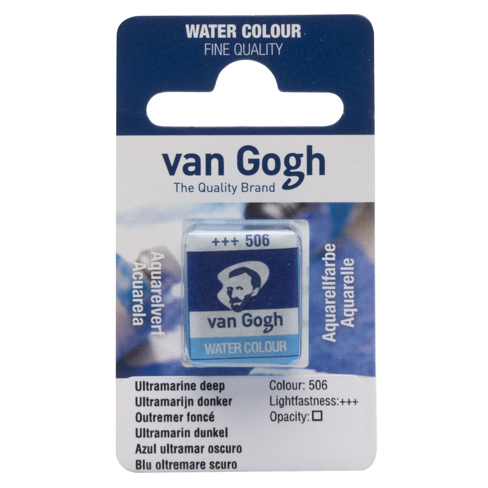 VAN GOGH WATERCOLOUR PAN ULTRAMARİNE DEEP 506