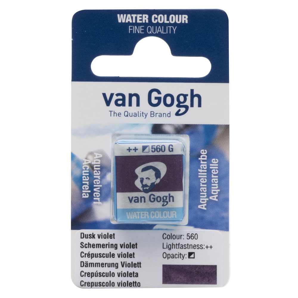 VAN GOGH WATERCOLOUR PAN DUSK VİOLET 560
