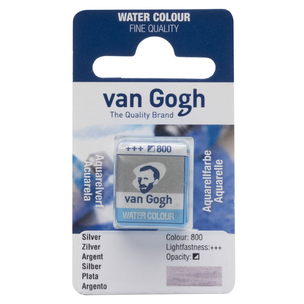 VAN GOGH WATERCOLOUR PAN SİLVER 800
