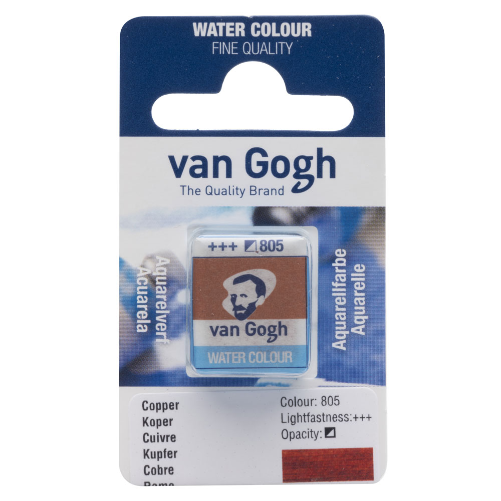 VAN GOGH WATERCOLOUR PAN COPPER 805