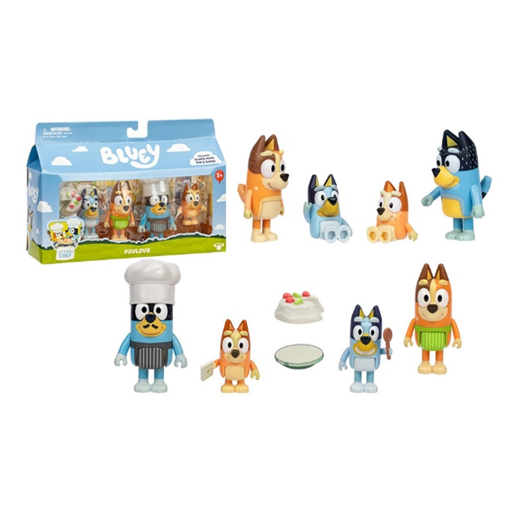 NECO BLUEY 4LU FİGÜR SET - ASORTİ