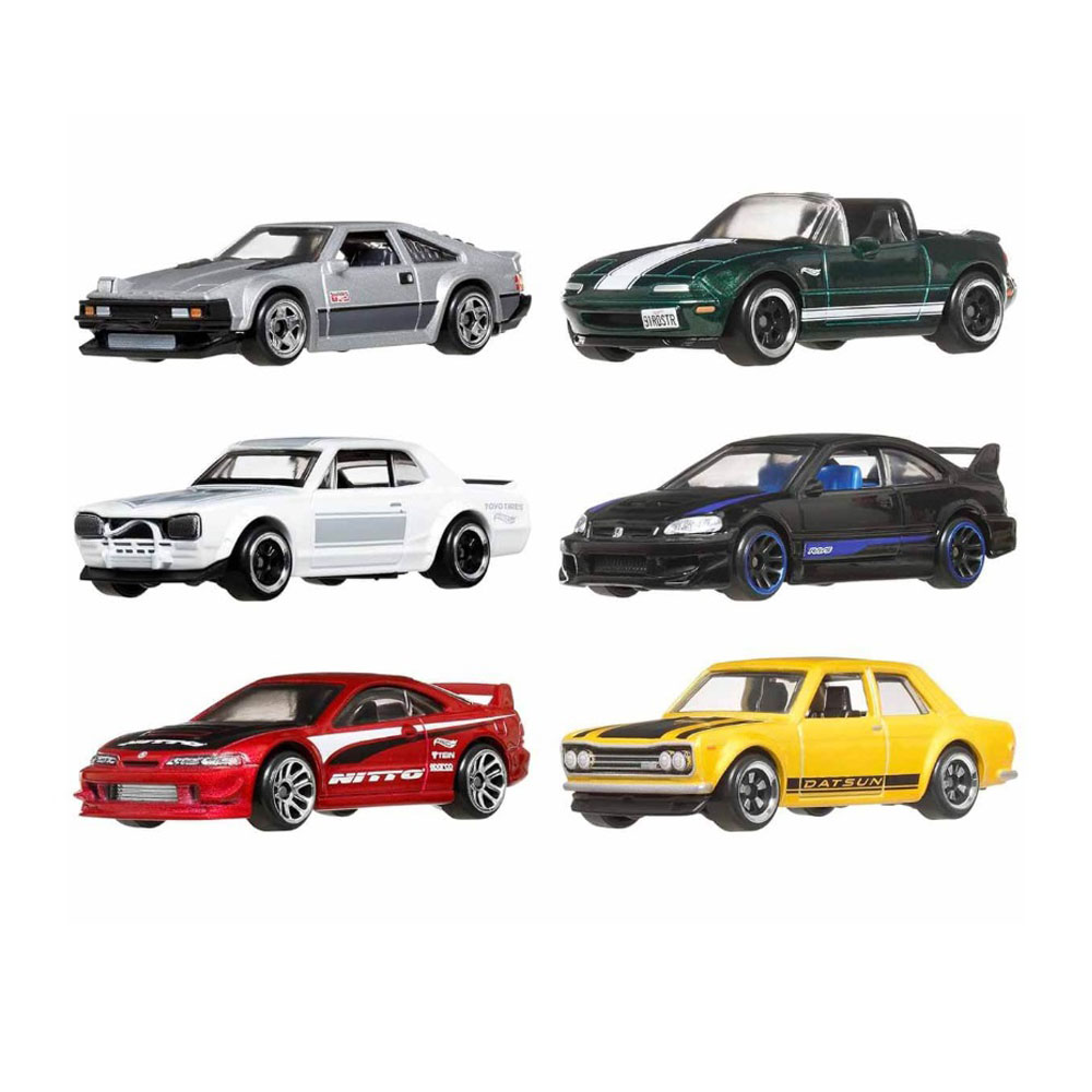 HOT WHEELS JAPON TEMALI ÇOKLU ARABALAR