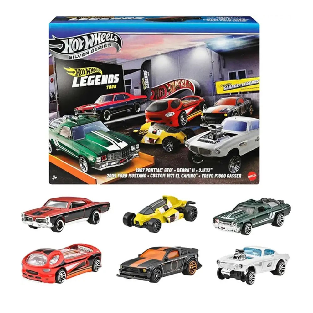 HOT WHEELS EFSANE TEMALI ÇOKLU ARABALAR