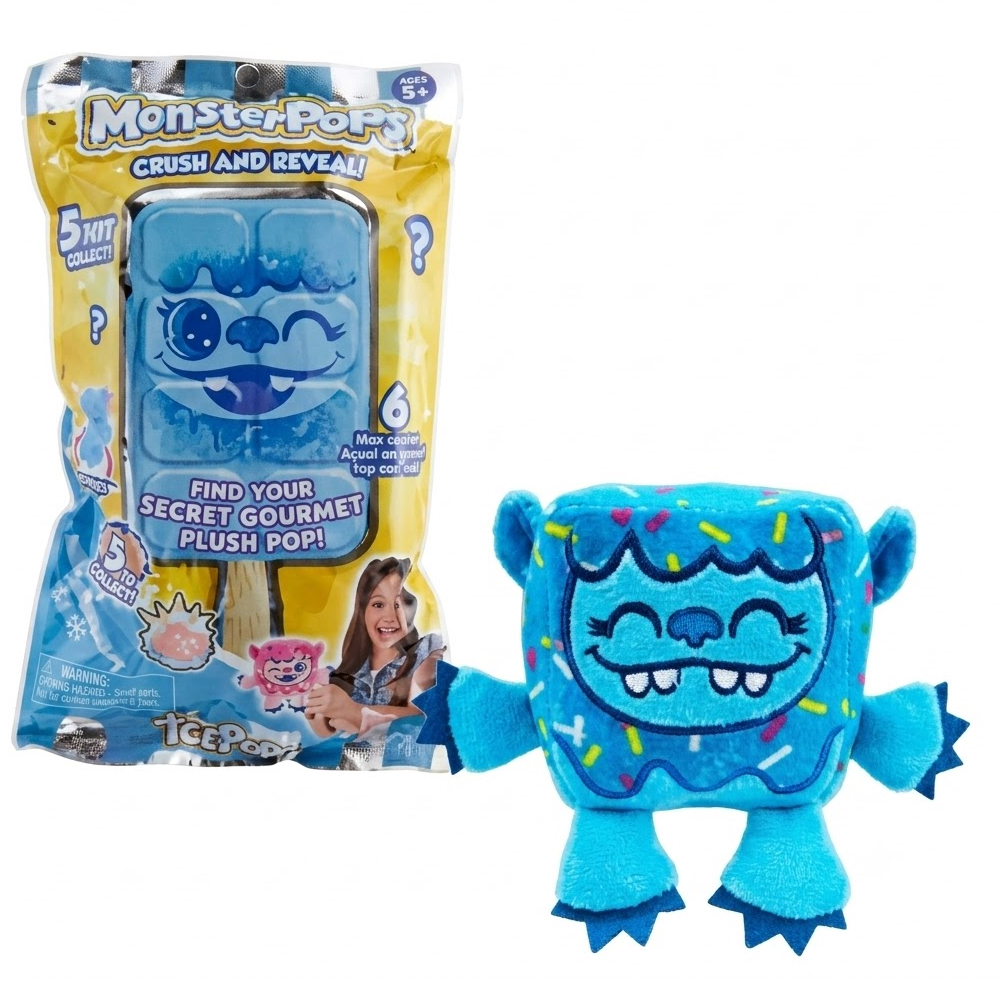 NECO OYUNCAK ICEPOPS MONSTERPOPS 12LI DİSPLAY SÜRPRİZ PELUŞ POPS 2411004