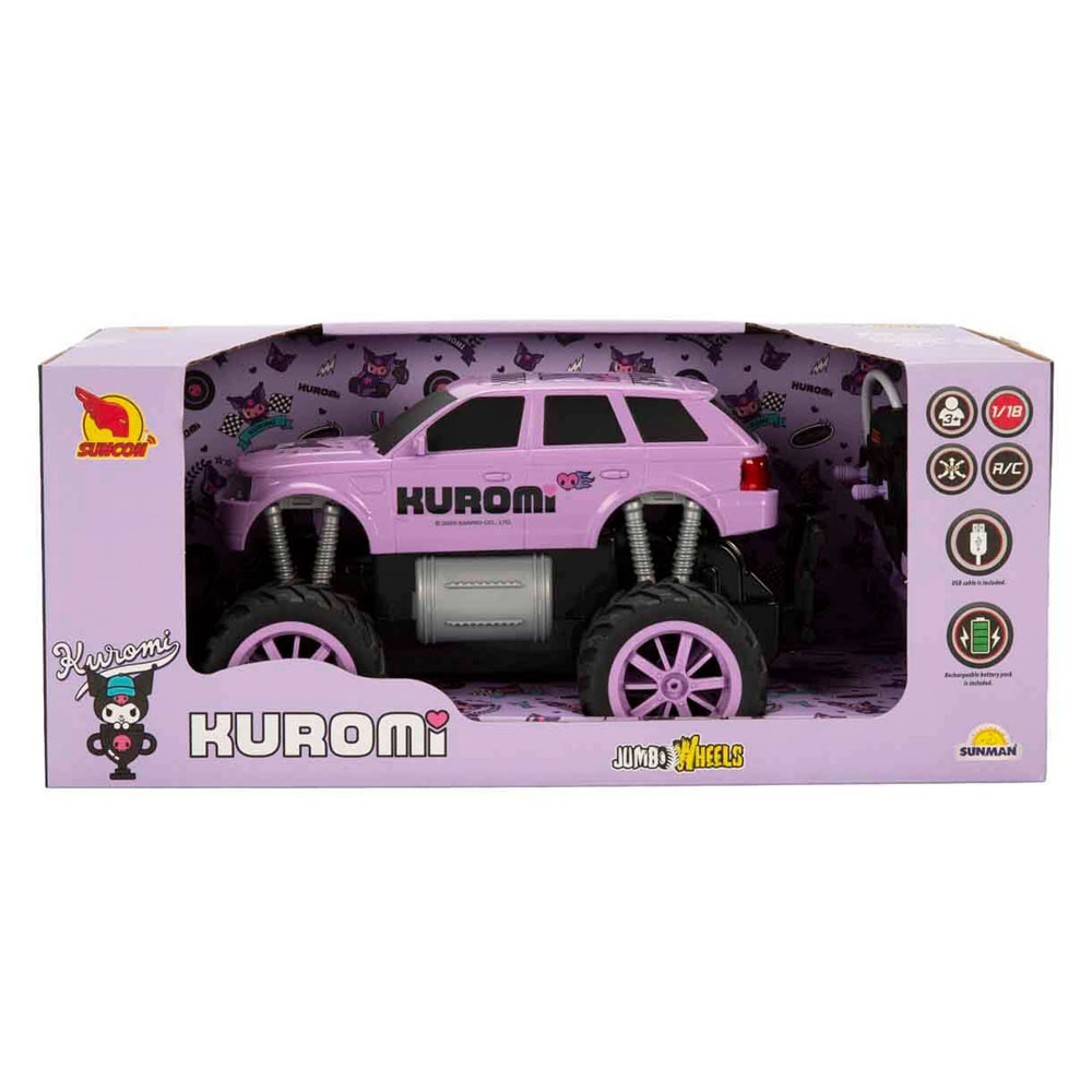 SUNMAN SUN-SABC-SNC-R/C ARABA 1/18 KUROMİ JUMBO WH