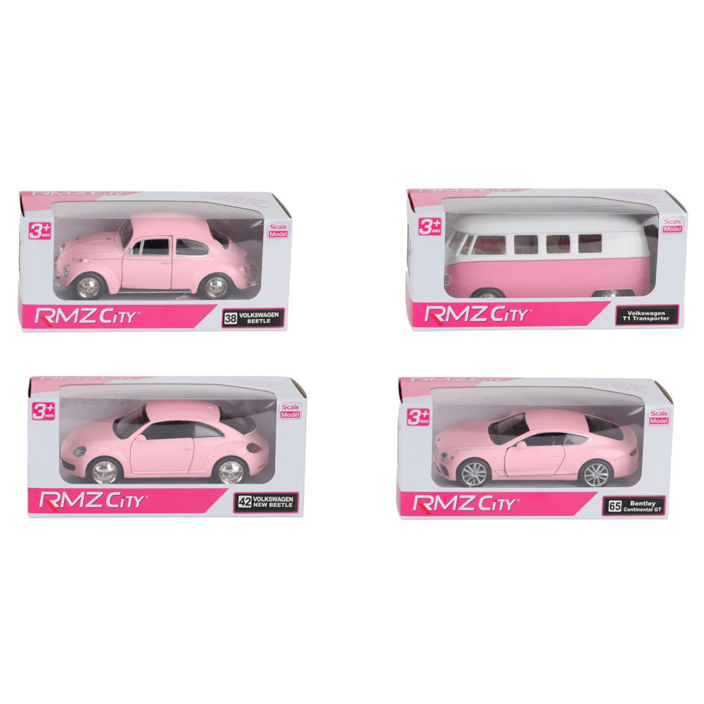 SUNMAN OYUNCAK SUN-UNF-1/32 ARABA PEMBE SERİSİ PB.6A.24D.