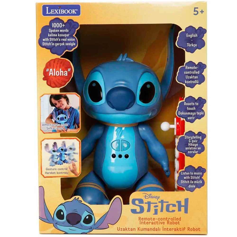 SUNMAN OYUNCAK SUN-LEX-R/C ROBOT STİTCH INTERAKTİF SESLİ/IŞIKLI