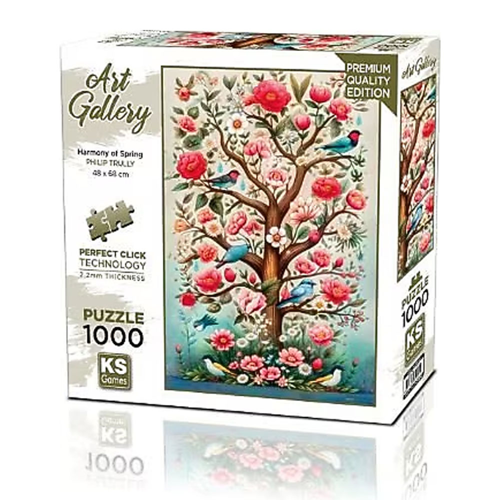 KS GAMES PUZZLE 1000 HARMONY OF SPRİNG 20824