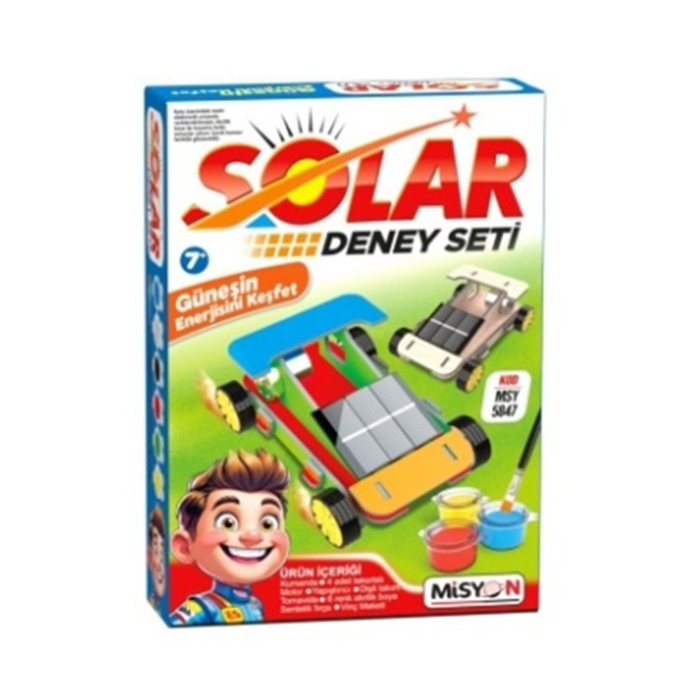 MİSYON SOLAR DENEY SETİ (ARABA MODELİ)
