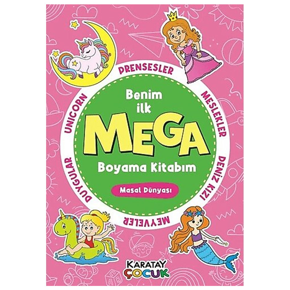 4E MEGA BOYAMA- MASAL DÜNYASI-128 SYF.