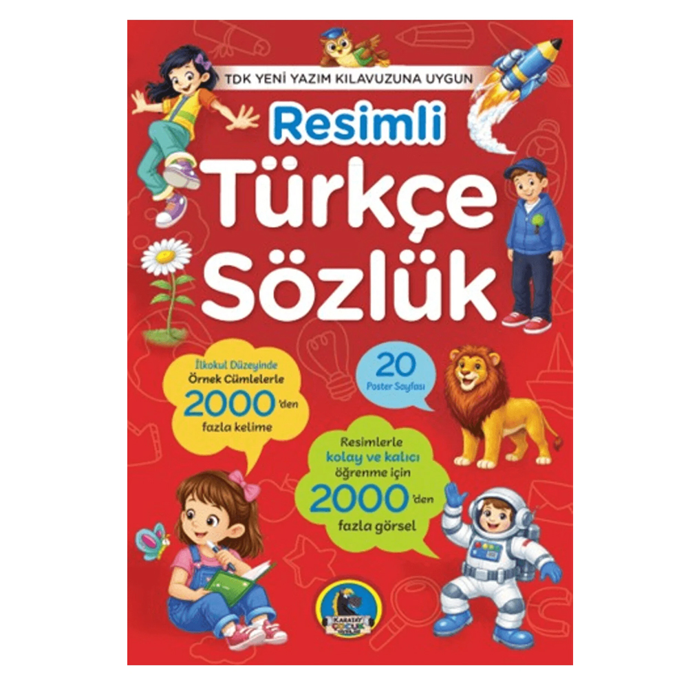 4E RESİMLİ TÜRKÇE SÖZLÜK- BÜYÜK BOY *YENİ*