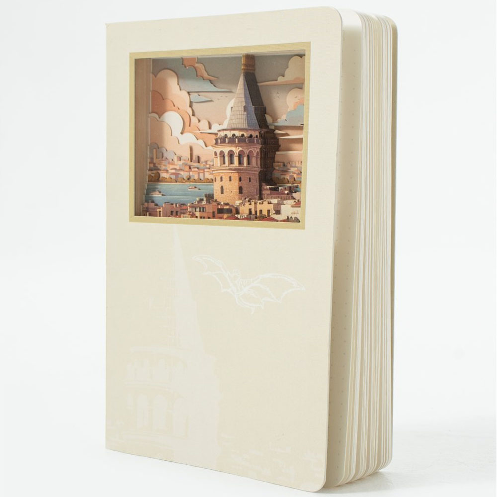 3D GALATA KÖPRÜSÜ TEMALI DEFTER