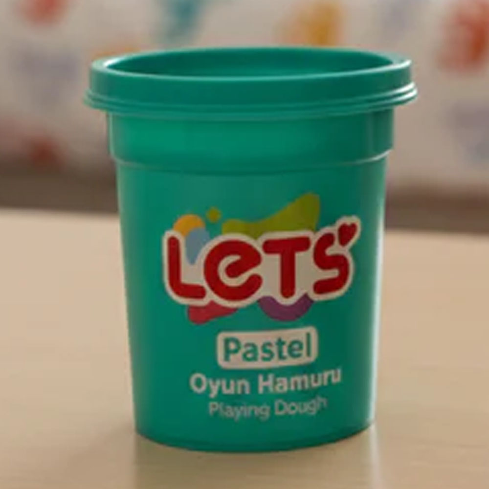LETS OYUN HAMURU TEK RENK PASTEL YEŞİL 110 G