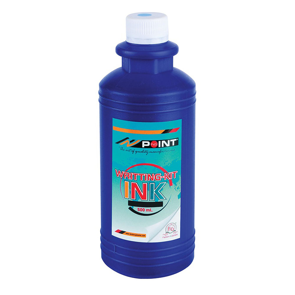 FACTORY & GENUİNE YAZI SETİ MÜREKKEBİ MAVİ