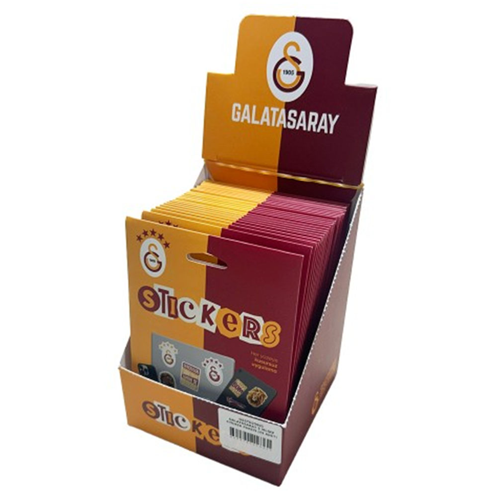 GALATASARAY 5 YILDIZ STİCKER PAKETİ (25 ADET)