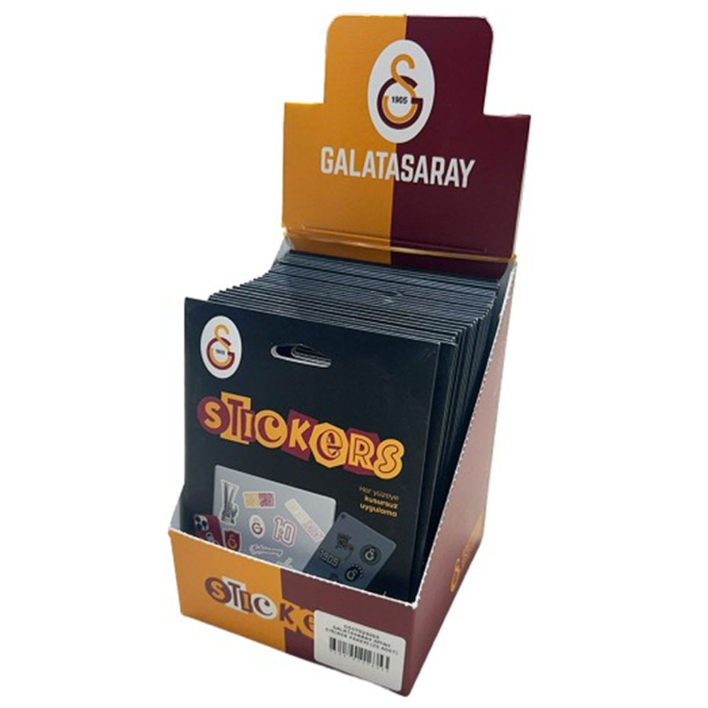 GALATASARAY SİYAH STİCKER PAKETİ (25 ADET)