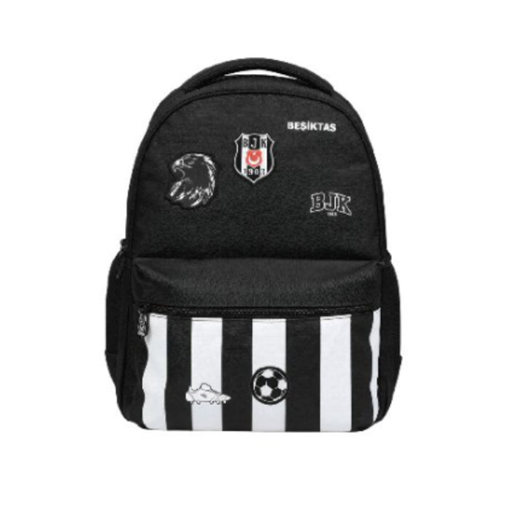 Beşiktaş Okul Çantası Dokuma Etiket Ve Baskı Detaylı 26375