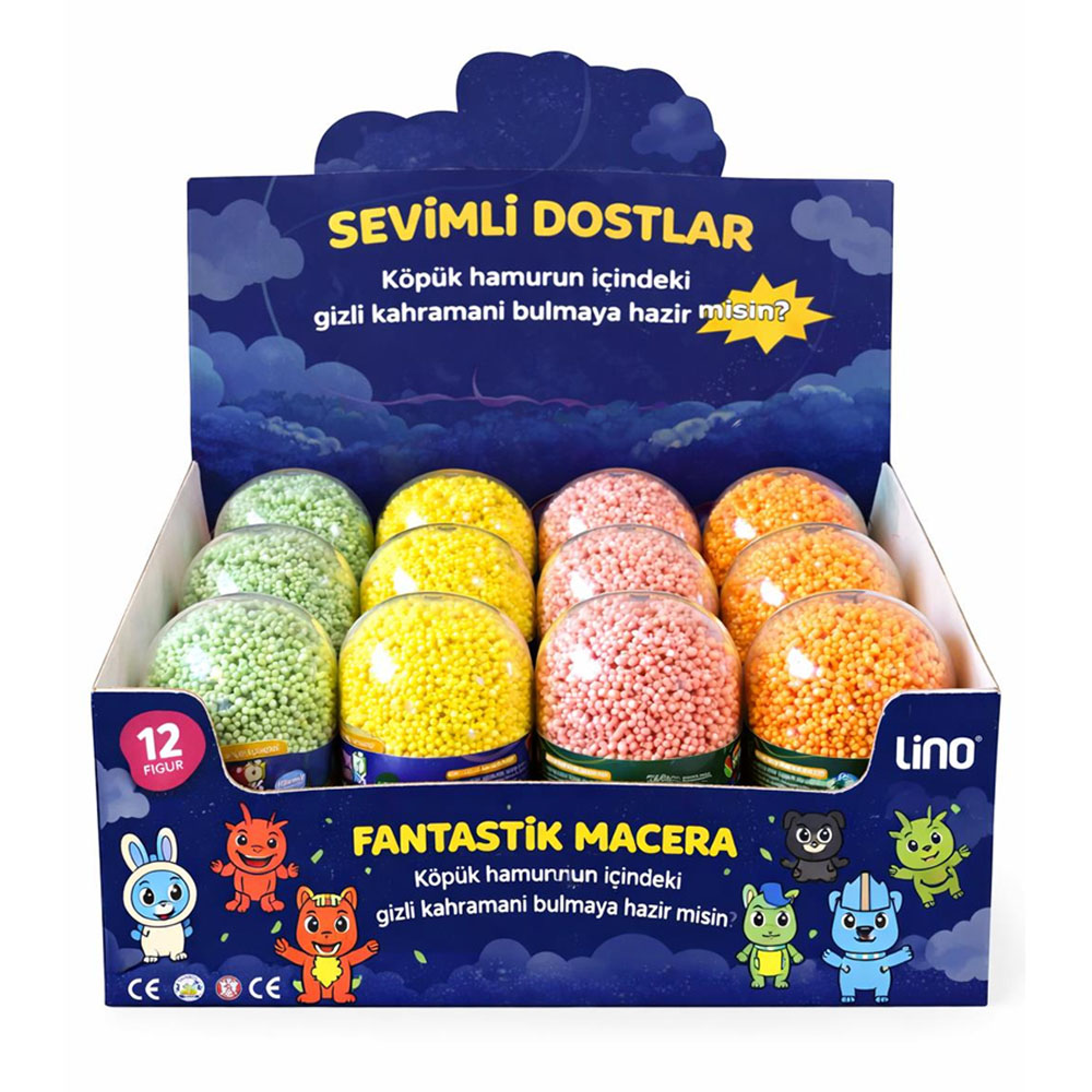 LİNO KURUMAYAN KÖPÜKLÜ OYUN HAMURU FANTASTİK MACER