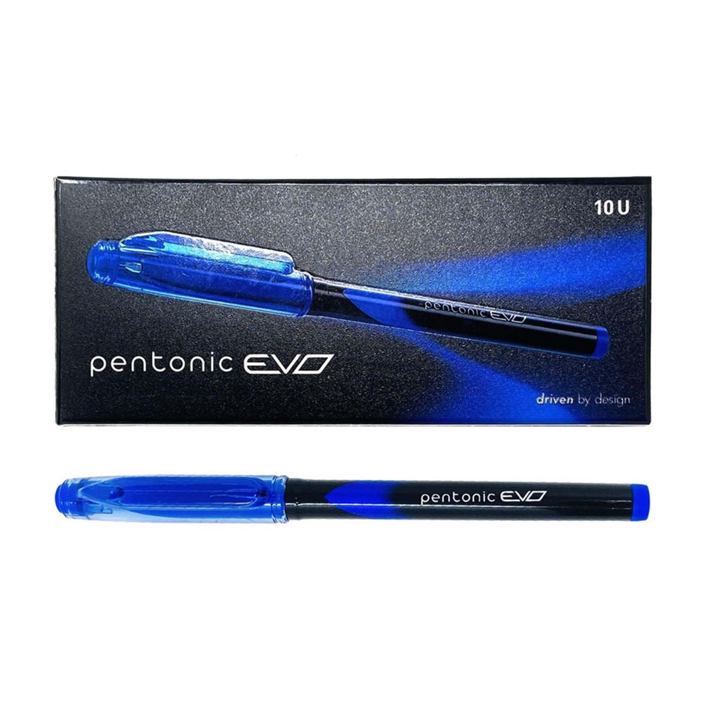 PENTONİC 10 LU EVO 1 MM ROLLER MAVİ KALEM 153.09.1285