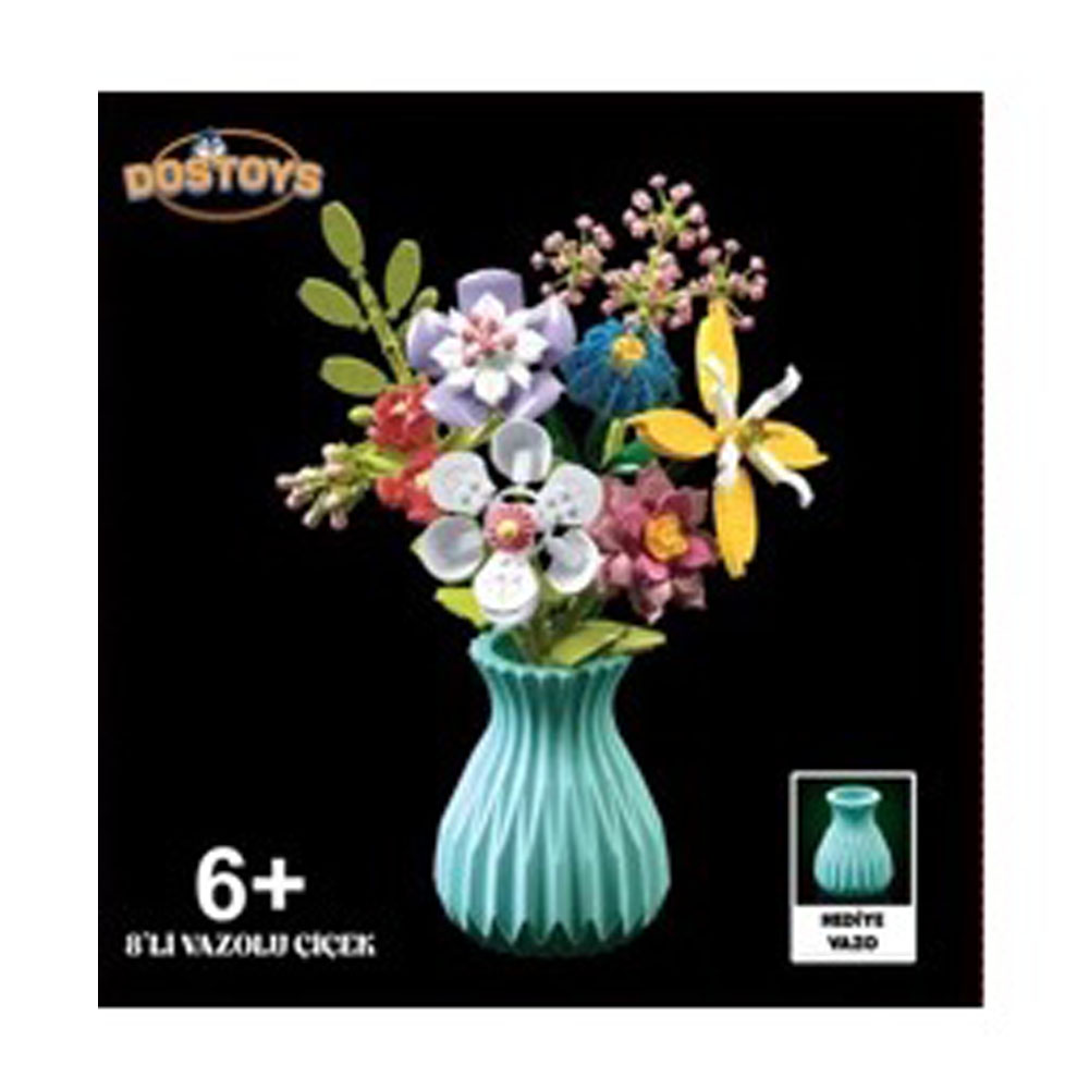 Oceanfour 06289-109-3 8Li Vazolu Çiçek Lego