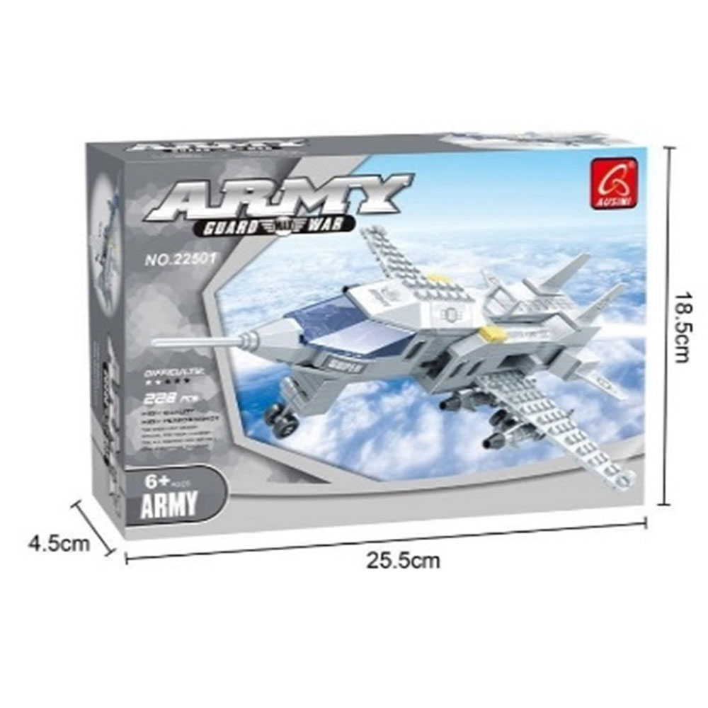 ASYA AUSİNİ ASKERİ UÇAK SET 228 PARÇA BIG22501