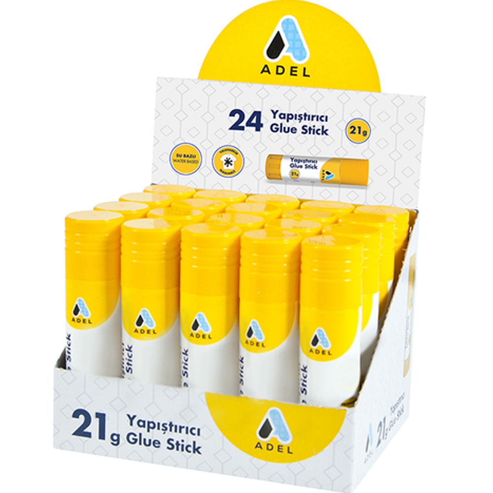 ADEL GLUE STİCK 21G, 24 LÜ