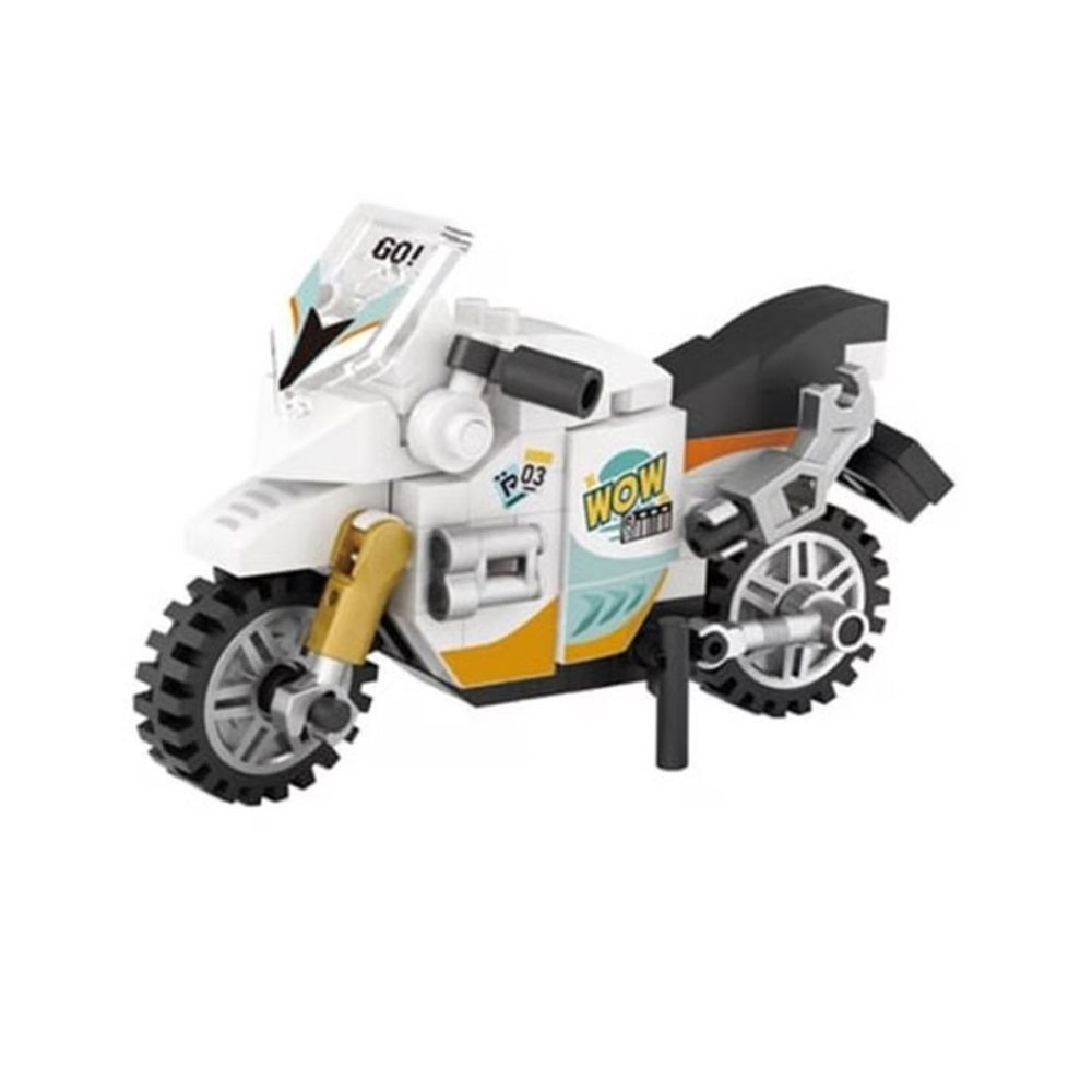 LOZ MOTORSİKLET 120 PARÇA BLOCK OYUNCAK-MİNİ POŞET