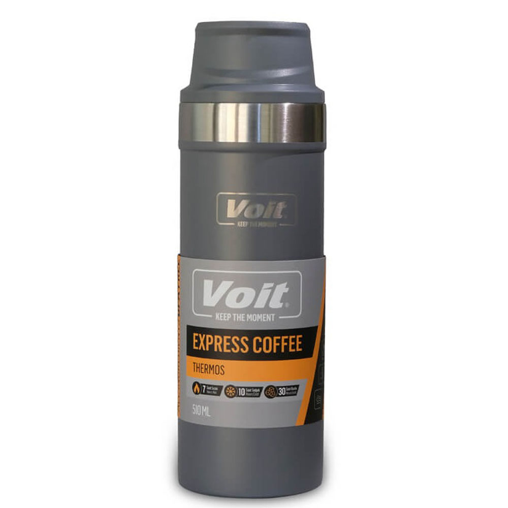 VOİT MATARA EXPRESS COFFEE THERMOS/GRİ/510ML 1VTAKTM20051/013-510ML