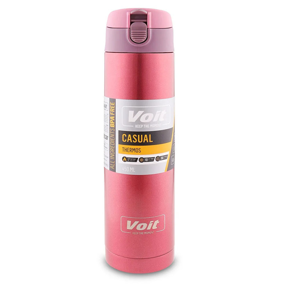 VOİT MATARA CASUAL THERMOS/PEMBE/450ML 1VTAKTM21045/042-450ML