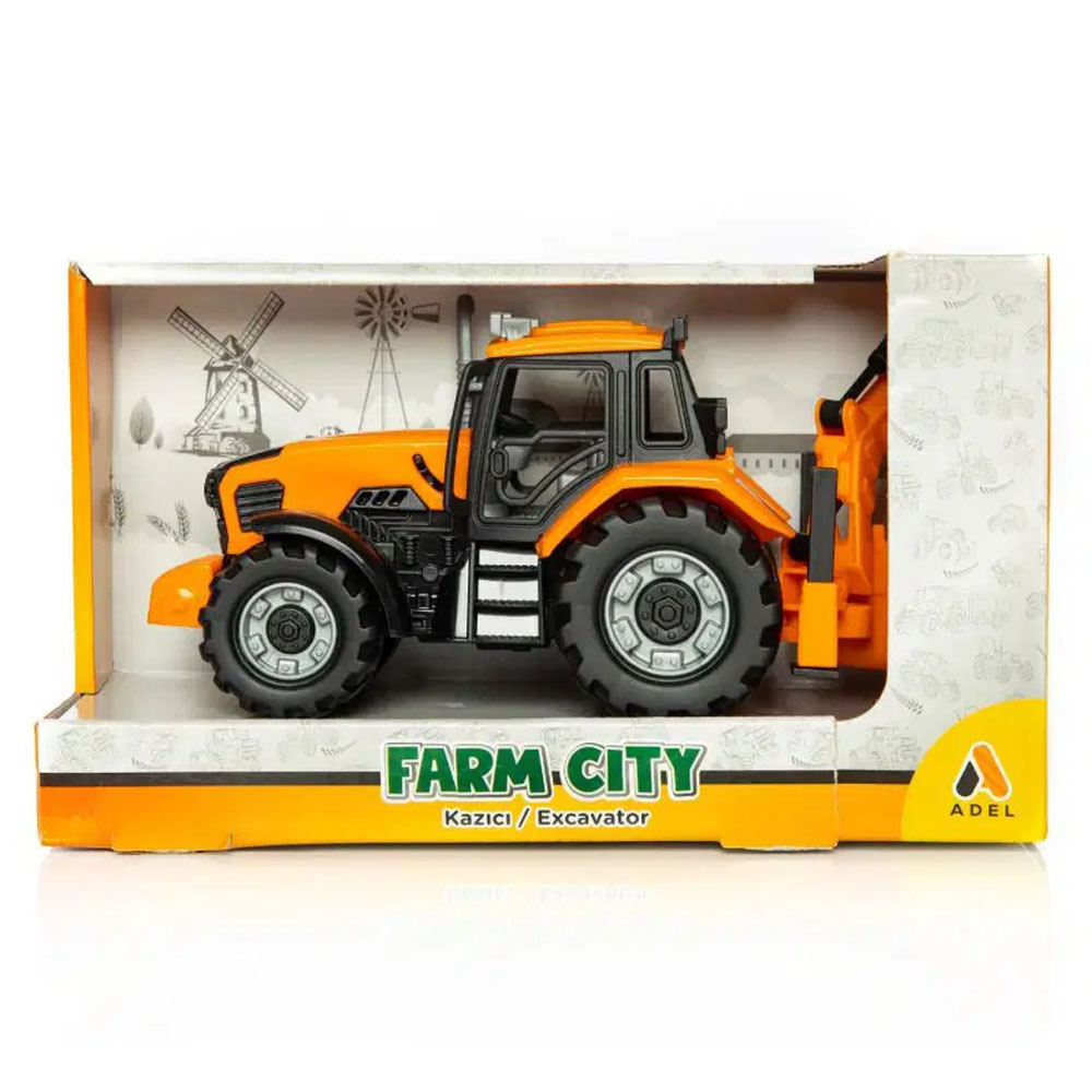 ADEL OYUNCAK FARM CİTY KAZICI_TURUNCU 2013000603000
