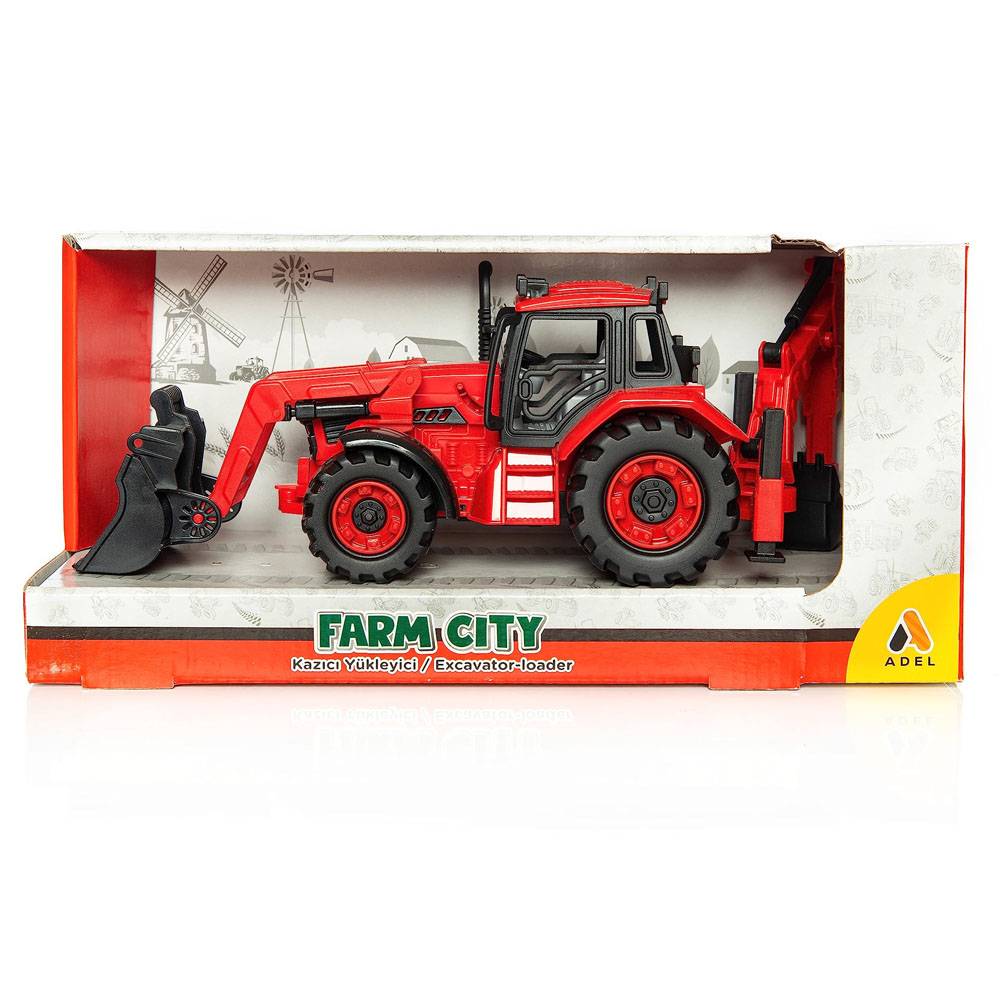 ADEL FARM CİTY KAZICI YÜKLEYİCİ KIRMIZI 2013000590000