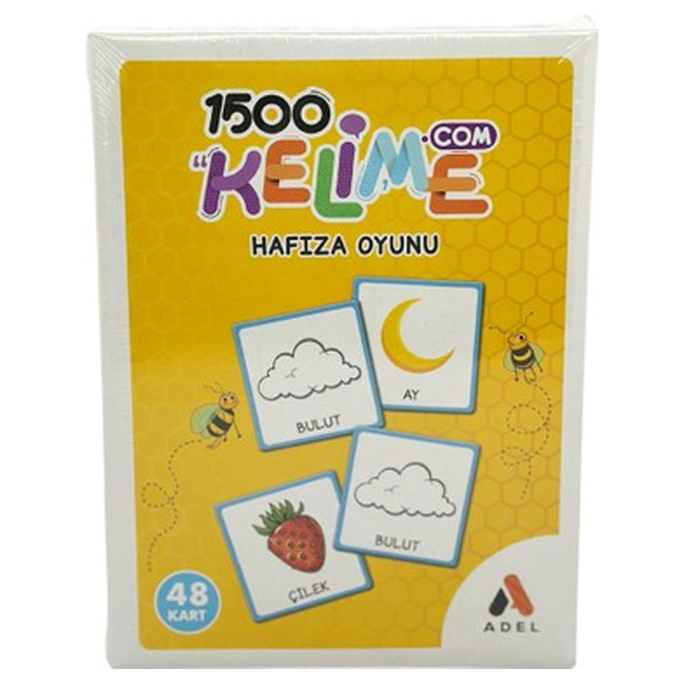 ADEL 1.500 KELİME- HAFIZA OYUNU 48’Lİ 2013000575000