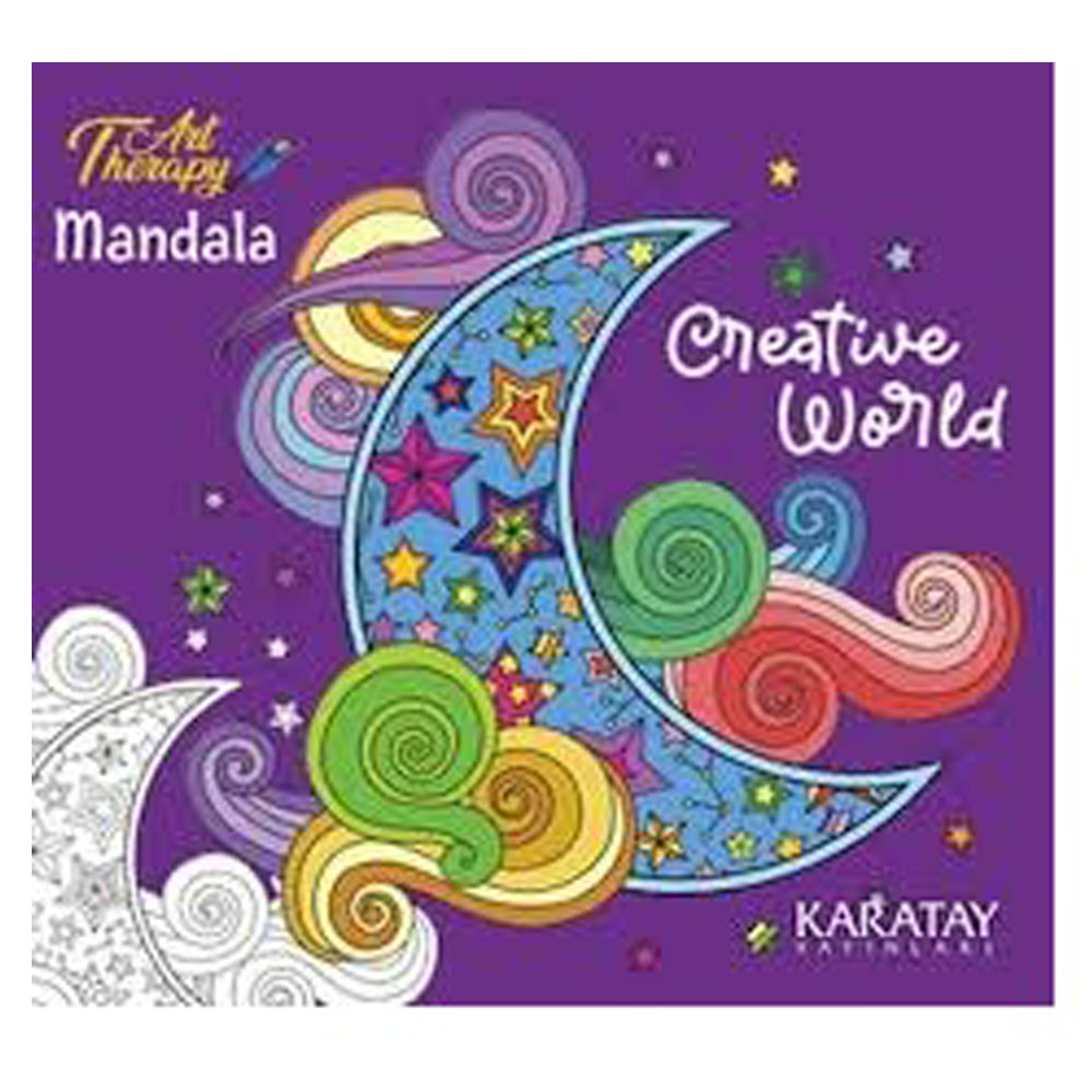 4E MANDALA-ART THERAPY-CREATİVE WORLD