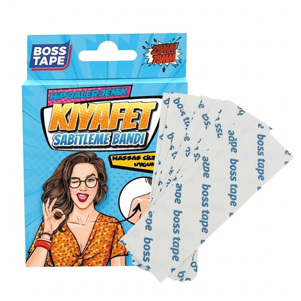 BOSS TAPE KIYAFET BANDI 24 LÜ TEK EBAT BT-07001