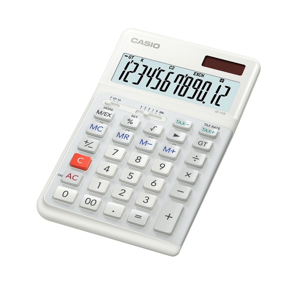Casio Hesap Makinesi Je-12E-We