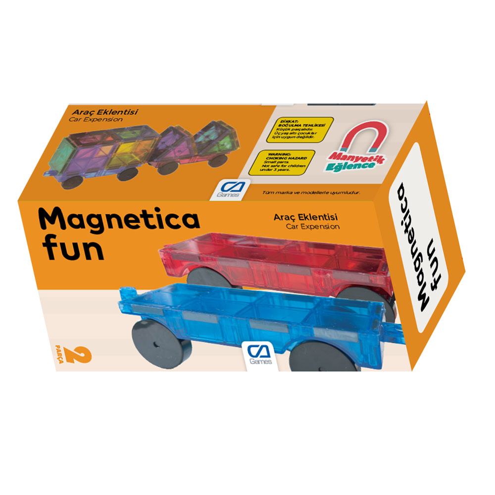 CA GAMES PUZZLE MAGNETİC ARABA CAMAG-1403