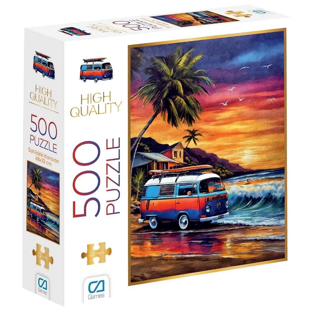 CA GAMES SAHİLDEKİ KARAVAN PUZZLE 500 PARÇA 7526