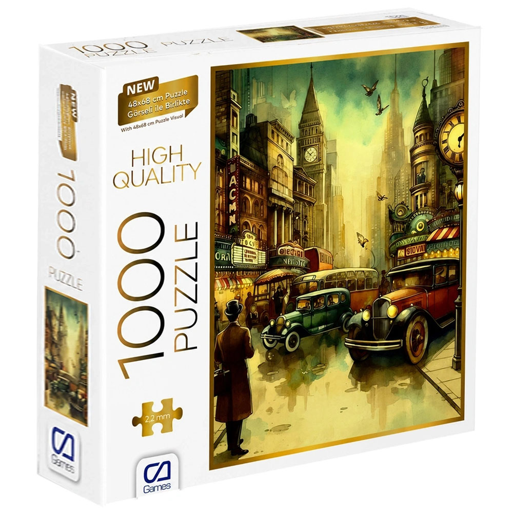Ca Games Zaman Yolcusu Puzzle 1000 Parça 7106