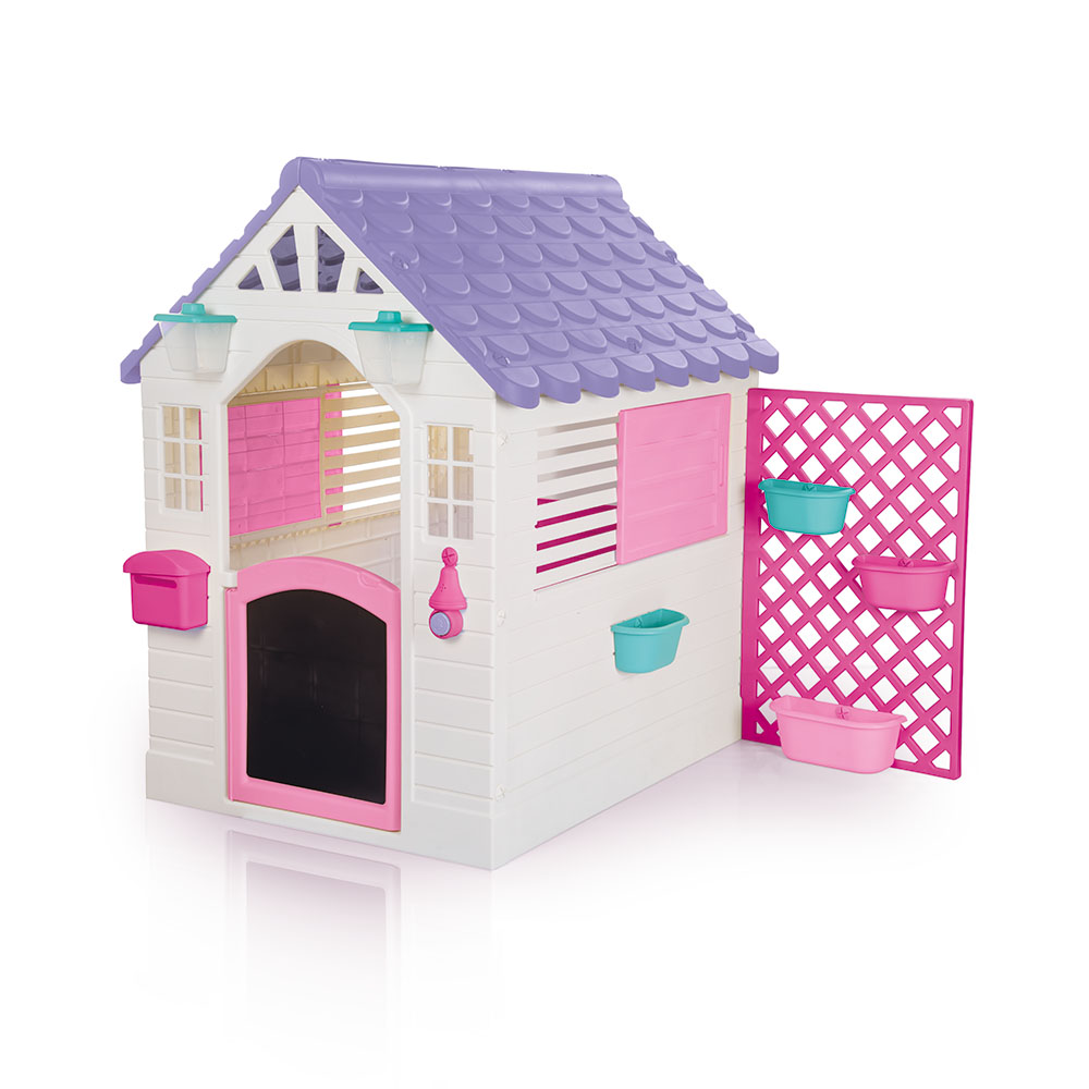 DOLU AKSESUARLI OYUN EVİ PEMBE DOLU-2578
