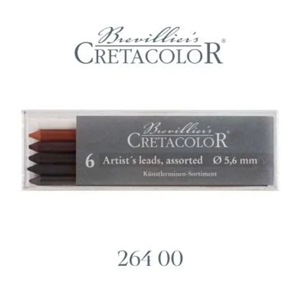 CRETACOLOR KARIŞIK PORTMİN UÇ 5,6MM 6LI 26400