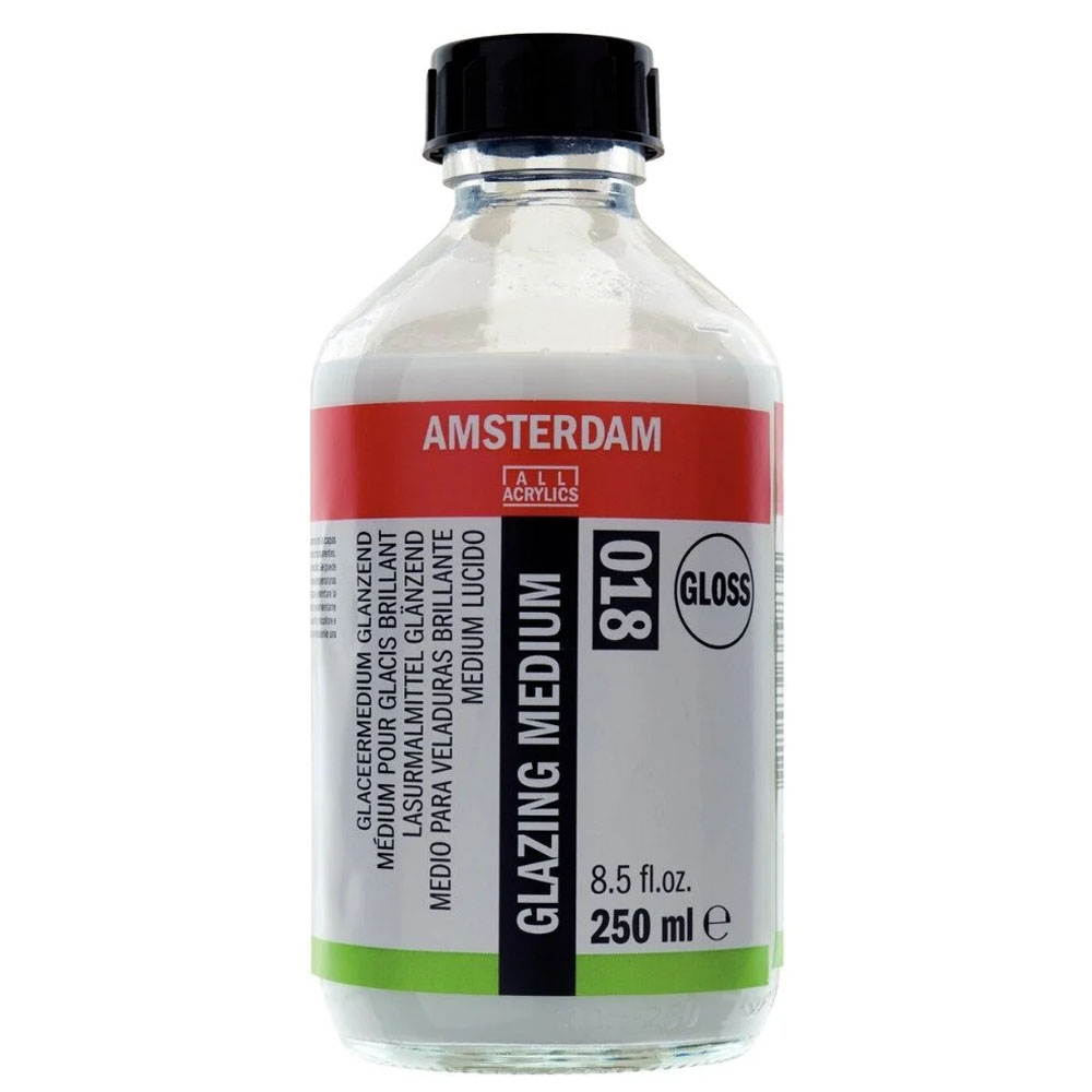 AMSTERDAM GLAZİNG MEDİUM GLOSS 018 BOTTLE 250 ML RT24173018
