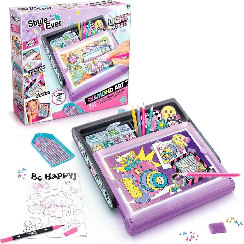 SUNMAN HOBİ SET STYLE 4EVER DİAMOND ART 3IN1 IŞIK OFG 300
