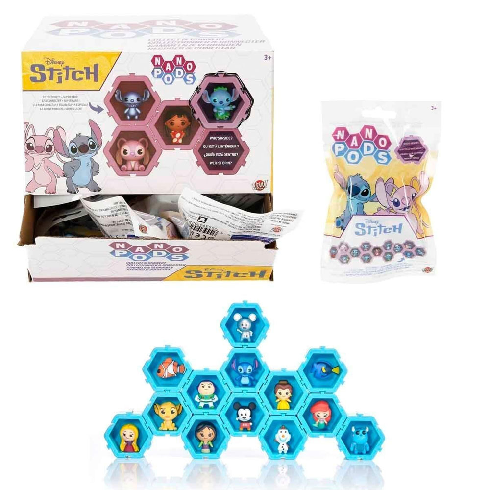 SUNMAN STİTCH FİGÜR DİSNEY NANO PODS 24D.