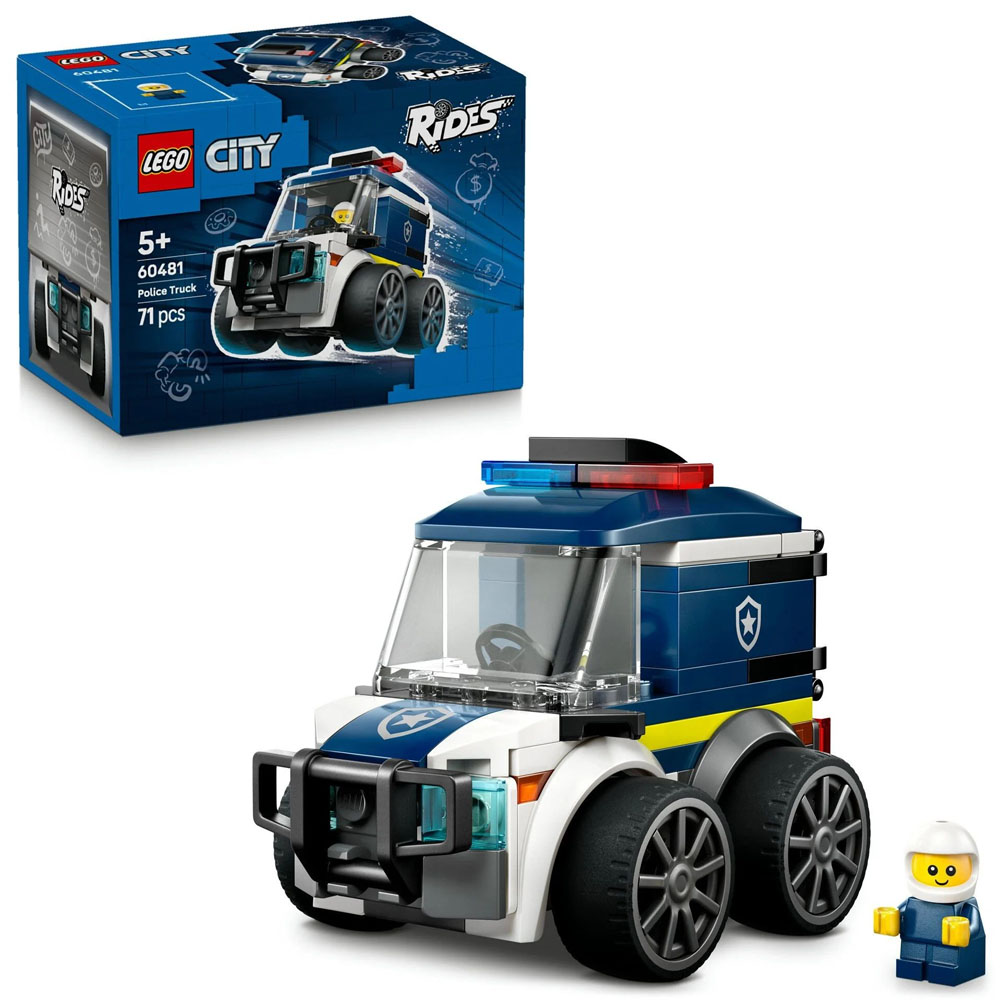 Lego City Araçlar Polis Kamyonu Adr-lsc60481
